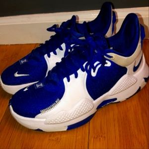 Nike Paul George PG 5 TB Game Blue White - size 11.5